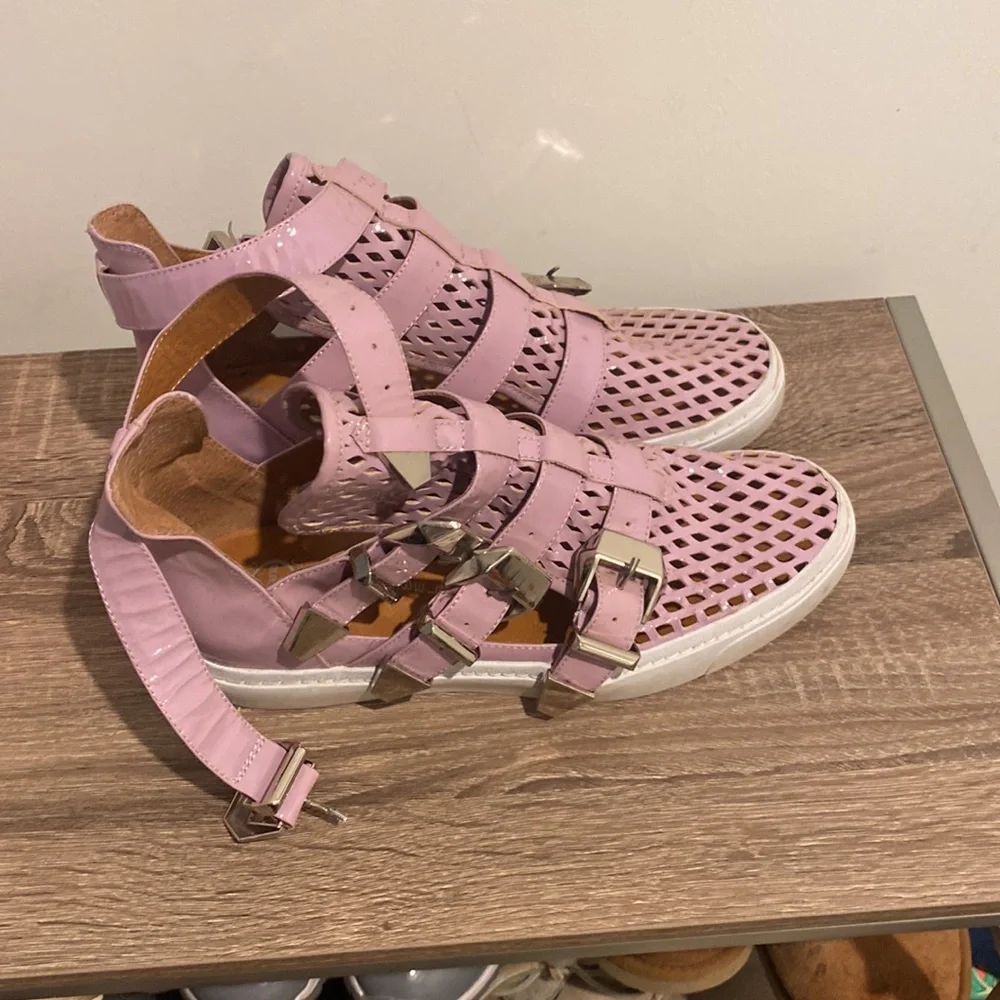 Jeffrey Campbell patent leather sneakers - Picture 4 of 5